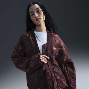 NWT Nike Naomi Osaka Jacquard Burgundy Crimson Jacket Women’s Sz XL (FV7795-652)